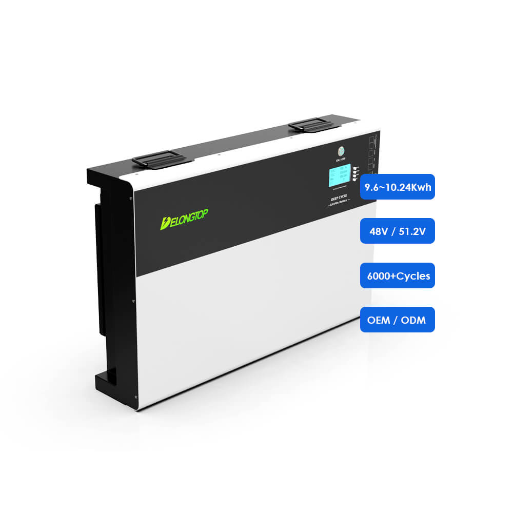 51.2V 200Ah 10kwh Wall Mount Lithium Battery ESS DL-LFP-HW51200