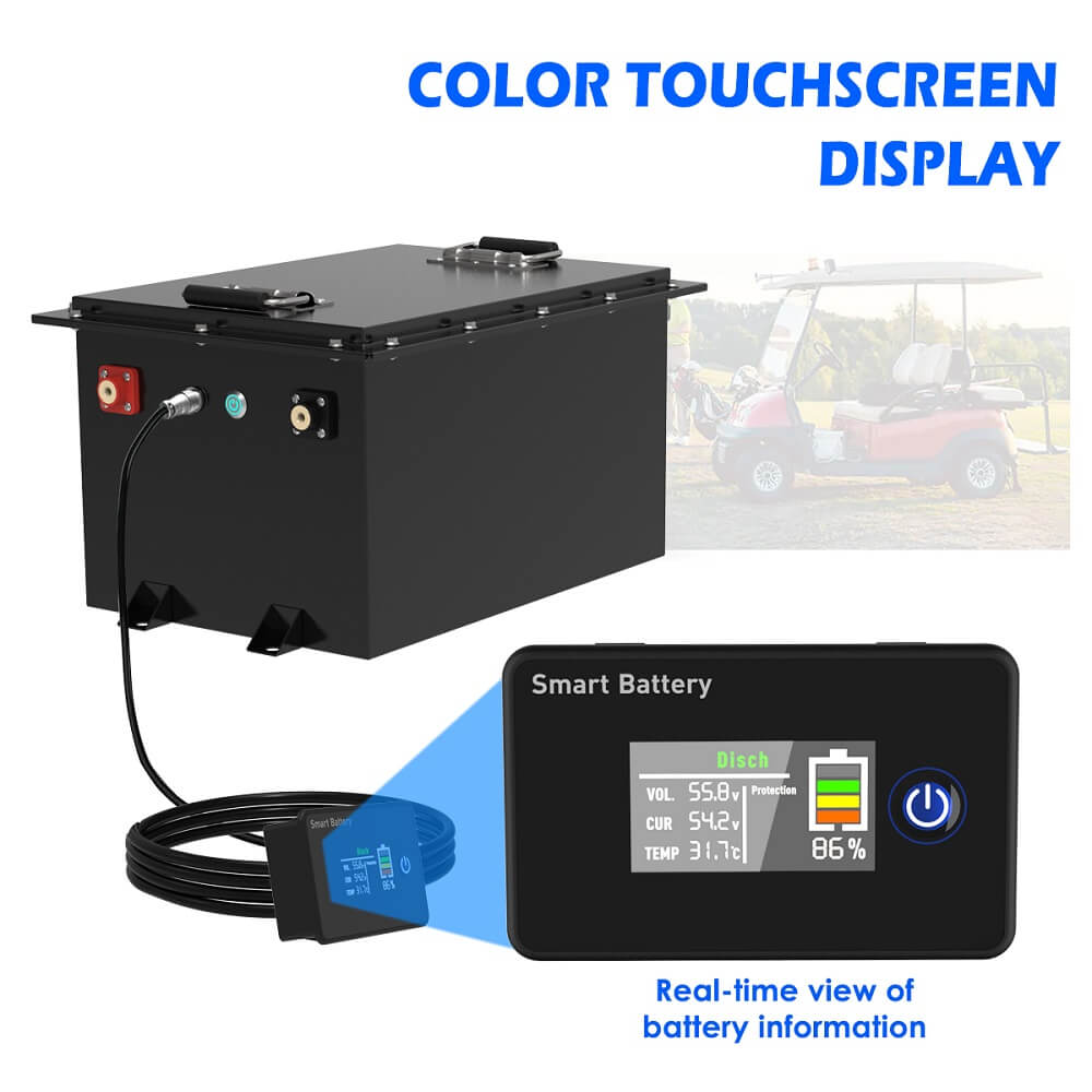 product-1-1 Lithium Golf Cart Battery LED Display
