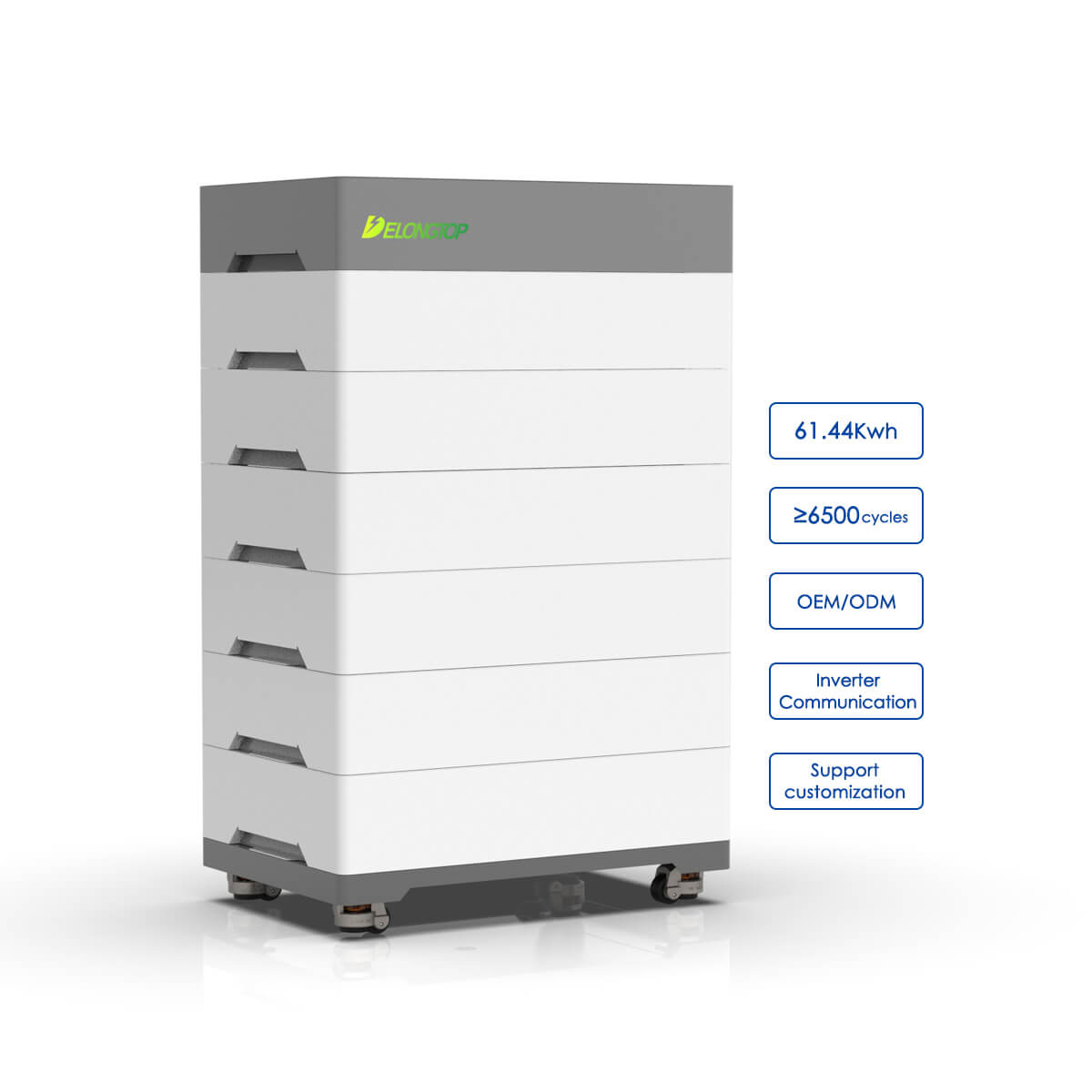 60kwh High Voltage Lifepo4 Battery Pack