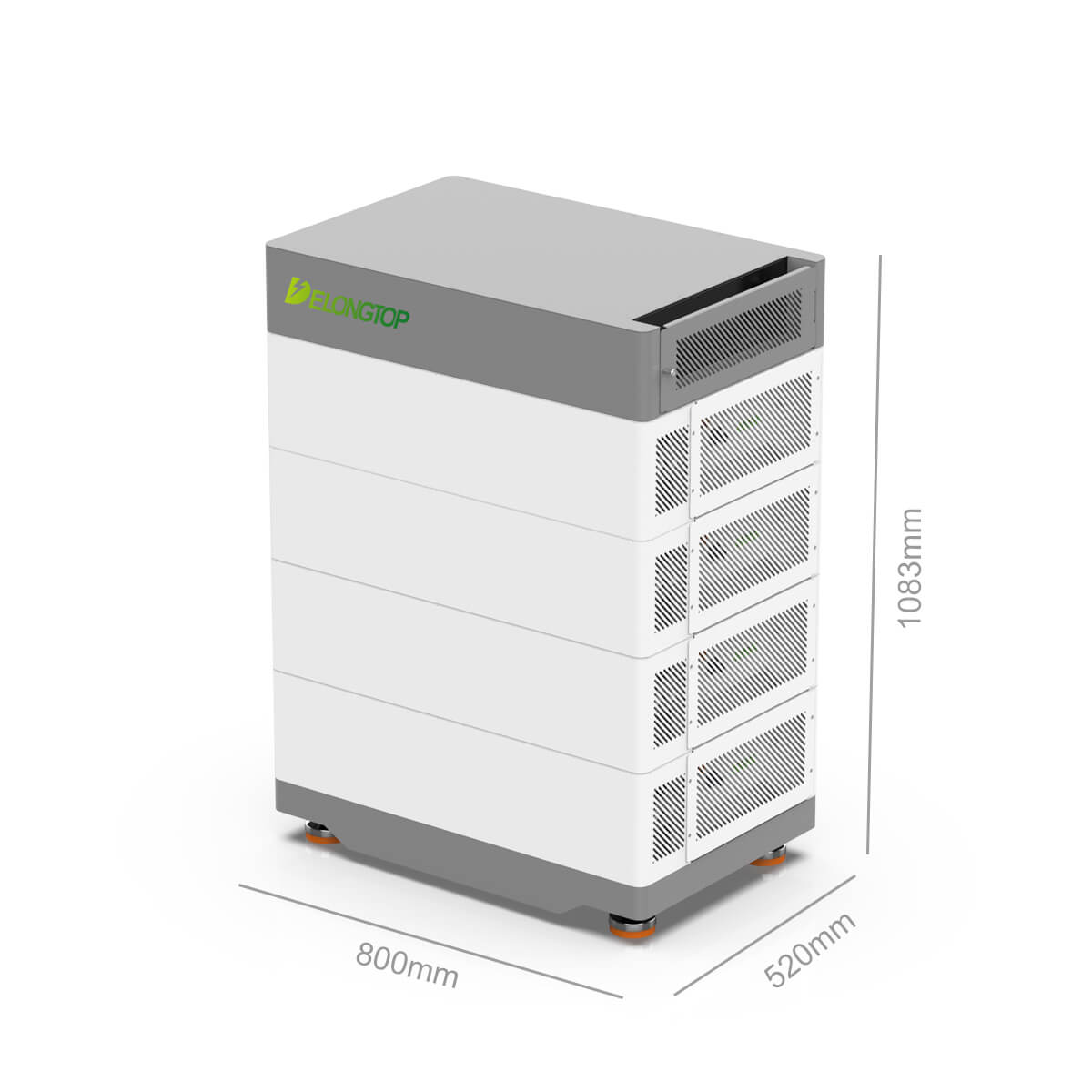64kwh 409V High Voltage Battery Size