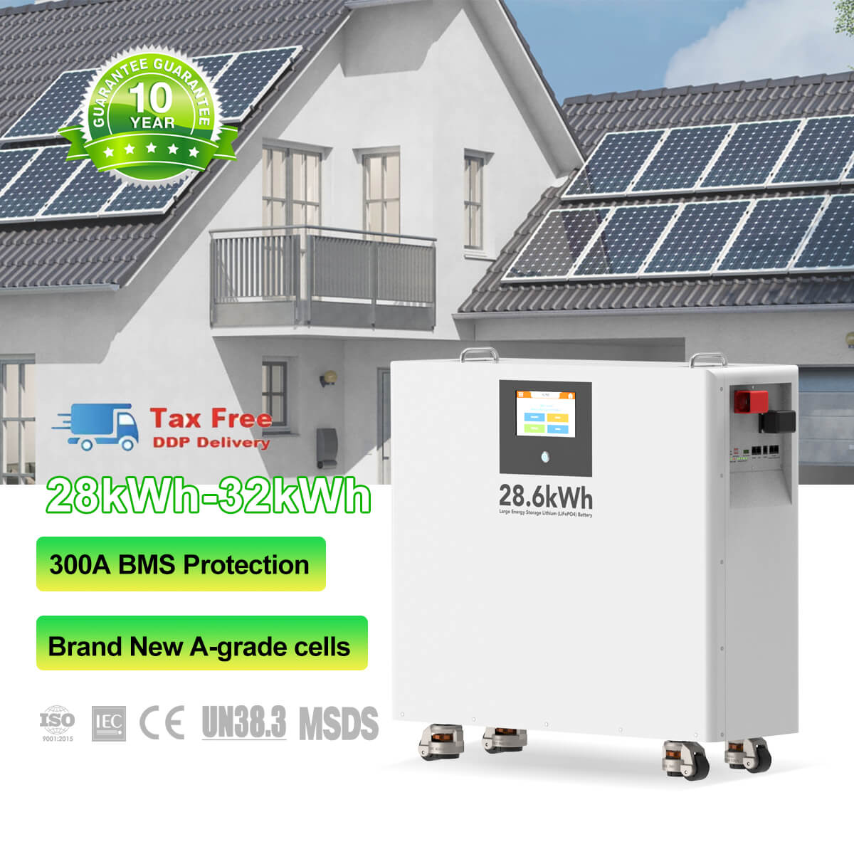 28kWh lifepo4 battery