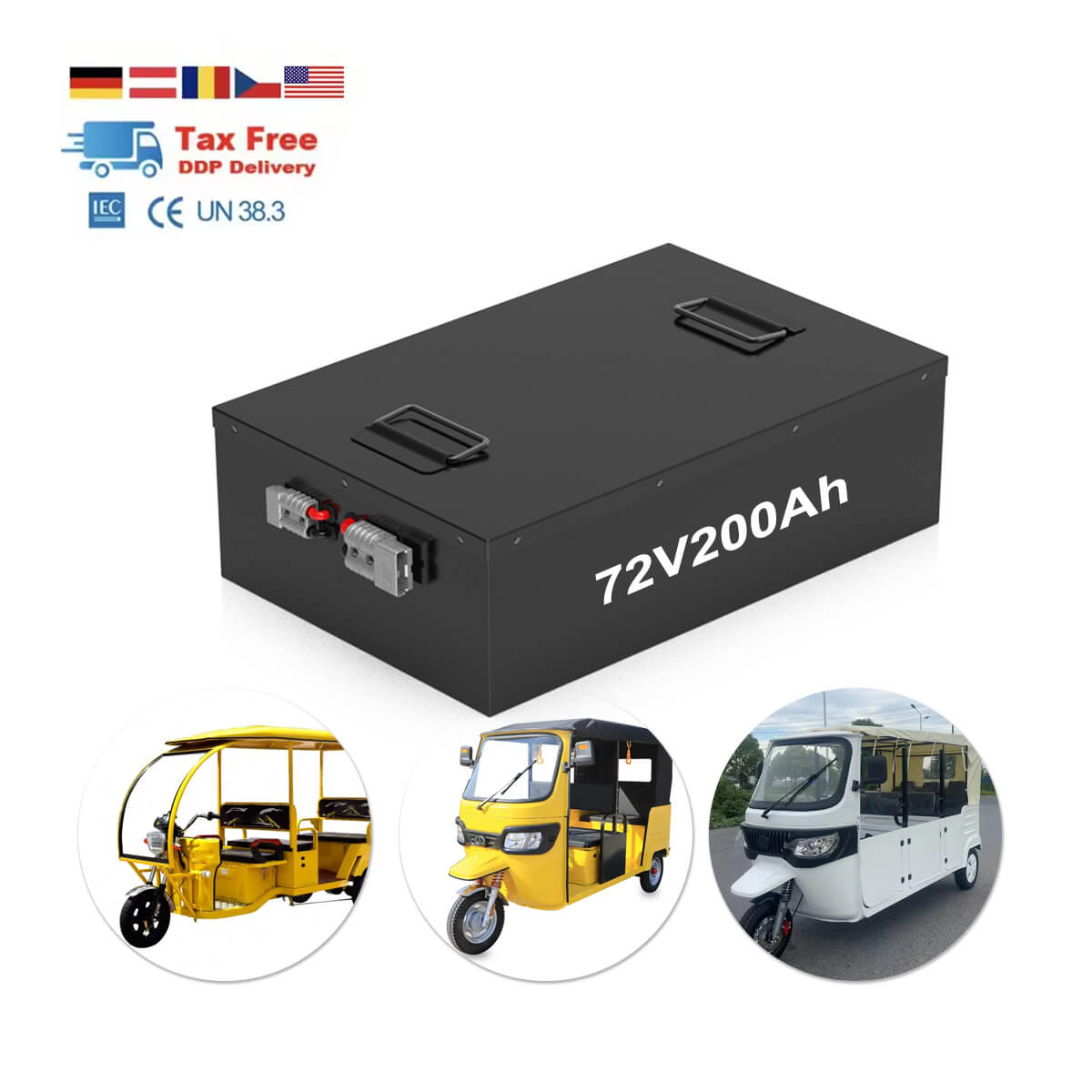 70V 200Ah Lithium Battery